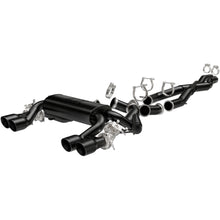 Load image into Gallery viewer, MagnaFlow 15 BMW M3/M4 L6 3.0L SS Cat-Back Perf. Sport Quad Split Rear Exit Exht - 3.5in Black Tips (19187)
