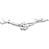 MagnaFlow Cat Back, SS, 2.5in, Quad Split Polish 4in tip 14-15 Jeep Grand Cherokee 3.6L/5.7L V6/V8 (19193)