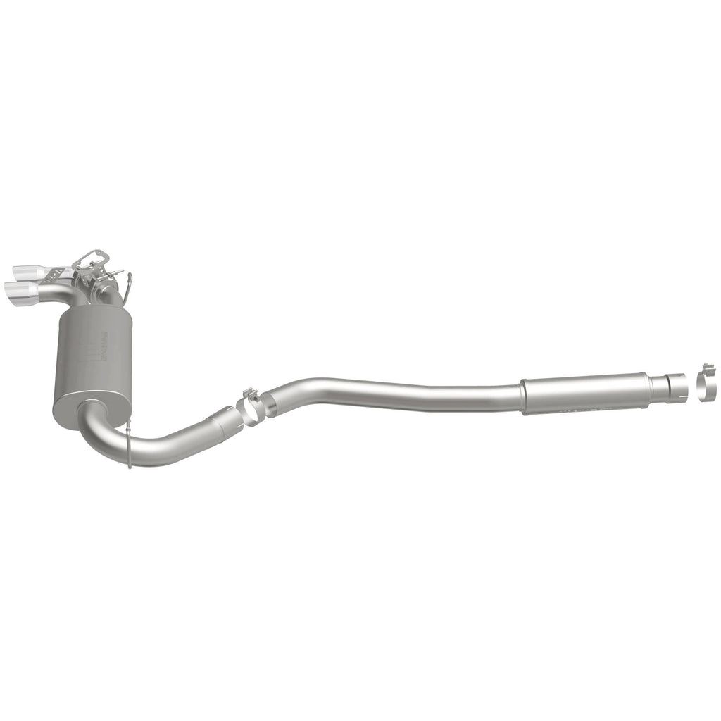 MagnaFlow CB SS 2.5/3in Dual Straight DS Rear Ext 3in Tip 12-15 BMW 328i /428i 2.0L Coupe Sedan (19195)