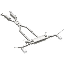 Load image into Gallery viewer, MagnaFlow Cat-Back SS 2.5in Dual Split Rear 4in Black Tip 11-16 Jeep Grand Cherokee 5.7L V8/3.6L V6 (19216)