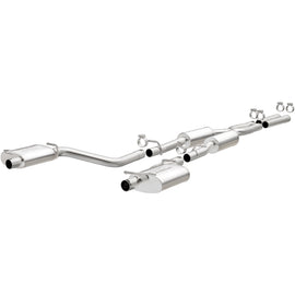 MagnaFlow Cat-Back SS 2.5in Dual Split Rear Exit (OEM Tips) 15-16 Dodge/Chrysler Charger/300 5.7L V8 (19226)