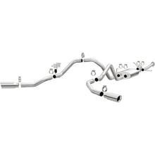 Load image into Gallery viewer, MagnaFlow Cat-Back 10-15 Toyota Tundra SC LB / CC SB 4.6L/5.7L V8 SS 2.5 Dual Split Rear 4in Tip (19232)