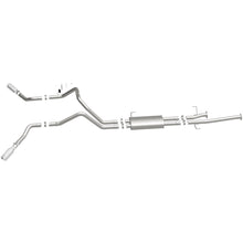 Load image into Gallery viewer, MagnaFlow Cat-Back 10-15 Toyota Tundra SC LB / CC SB 4.6L/5.7L V8 SS 2.5 Dual Split Rear 4in Tip (19232)