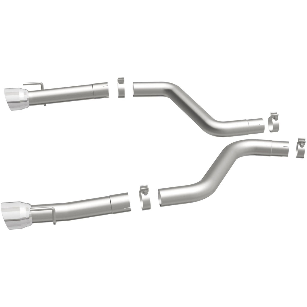MagnaFlow Axle-Back 15-16 Dodge Charger 6.2/6.4L V8 Race Series SS Dual Tip Dual Rear Split Exit (19235)