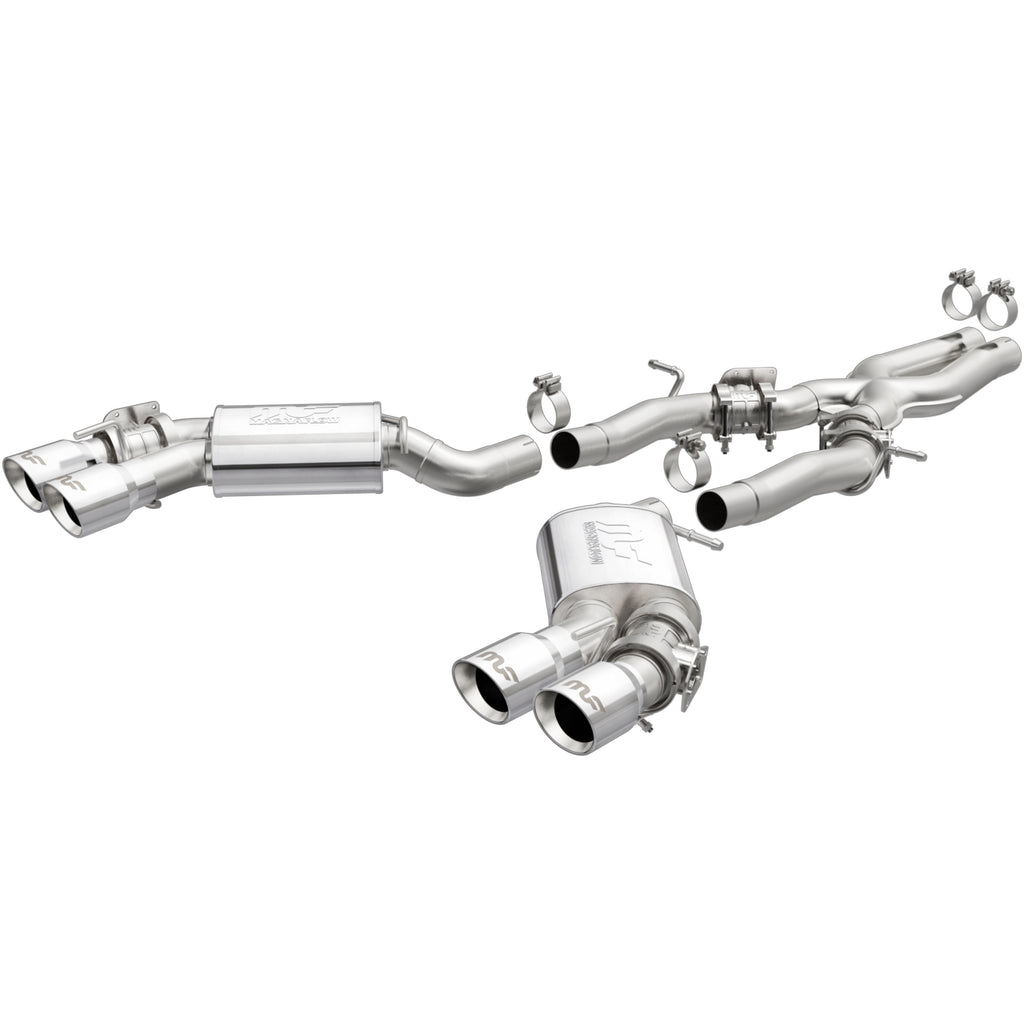 MagnaFlow 2016 Chevy Camaro 6.2L V8 Competition Cat Back w/ Quad Polished Tips (19265)