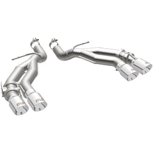 Load image into Gallery viewer, MagnaFlow 2016 Chevy Camaro 6.2L V8 Race Axle Back w/ Quad Polished Tips (19266)