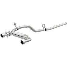 Load image into Gallery viewer, MagnaFlow Cat-Back 2016 Ford Focus RS 3in SS Dual Outlet 4.5in Polished Tips (19281)