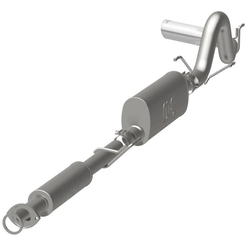 MagnaFlow Cat-Back 2016 Toyota Tacoma TRD 3.5L V6 SS 3in Single Pass Side Exit Rear 4in Tip (19293)