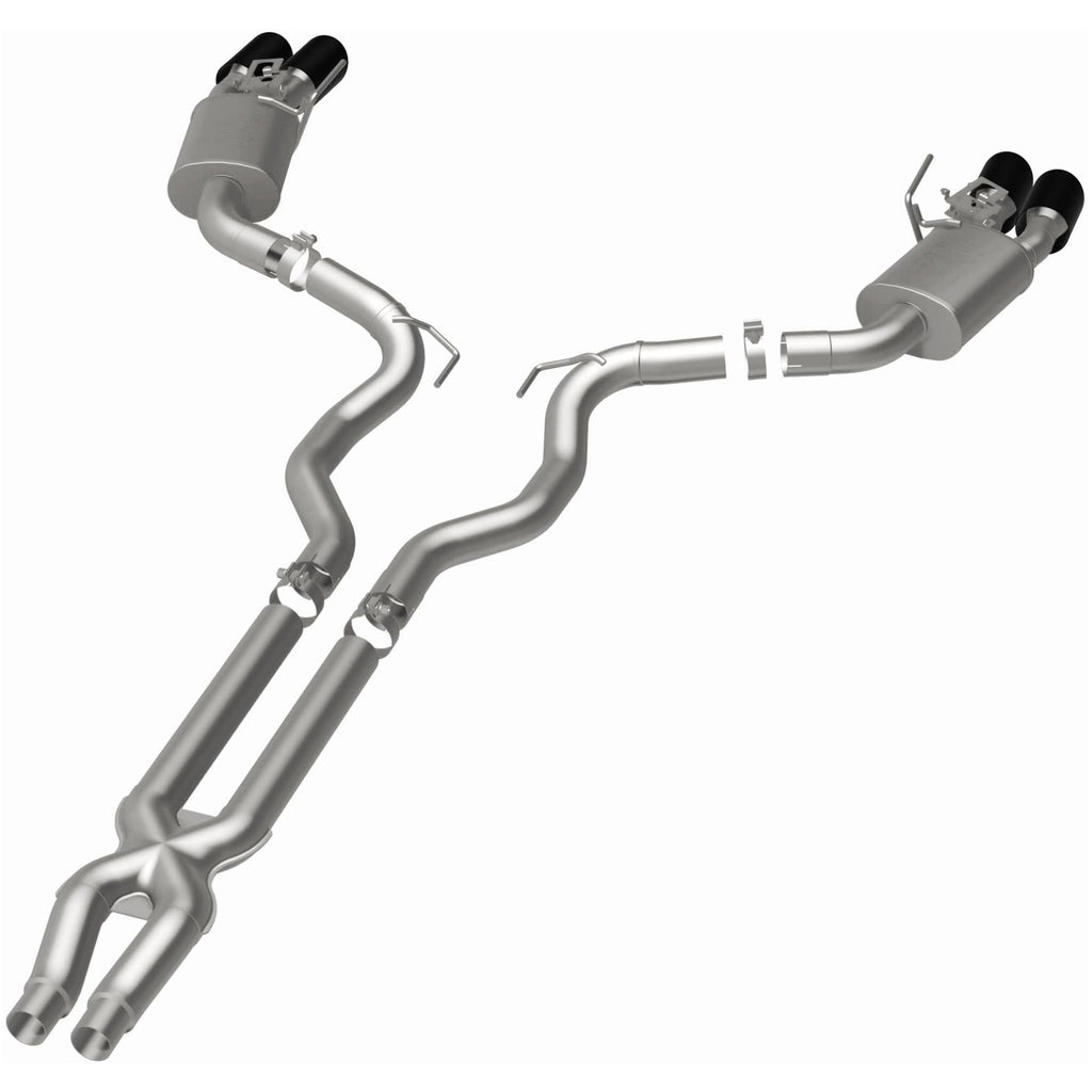 MagnaFlow Cat-Back 2016 Ford Mustang Shelby GT350/GT350R 5.2L V8 Carbon Fiber Tips (19299)