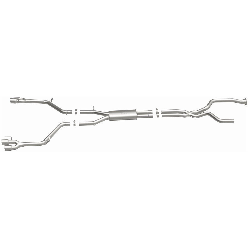 MagnaFlow CatBack 16-19 Cadillac CT6 V6 3.0L Street Series 2.5in Pipe Dia Polished Tips (19301)