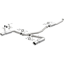 Load image into Gallery viewer, MagnaFlow 16-18 Honda Civic L4 2.0L Street Series Cat-Back Exhaust w/ Polished Tips (19313)