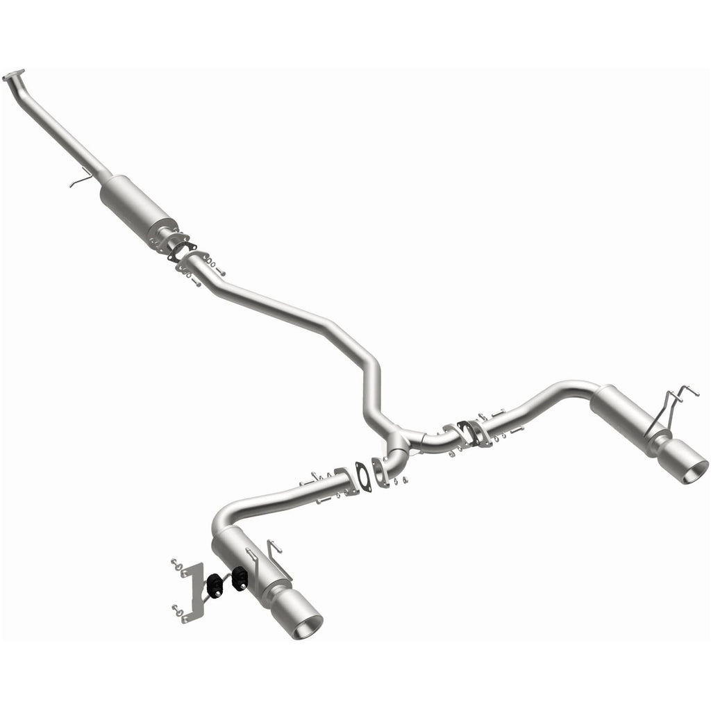 MagnaFlow 16-18 Honda Civic L4 2.0L Street Series Cat-Back Exhaust w/ Polished Tips (19313)