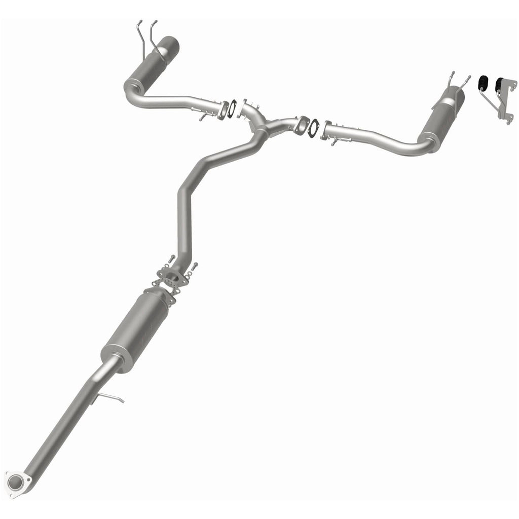 MagnaFlow 16-18 Honda Civic L4 2.0L Street Series Cat-Back Exhaust w/ Polished Tips (19313)