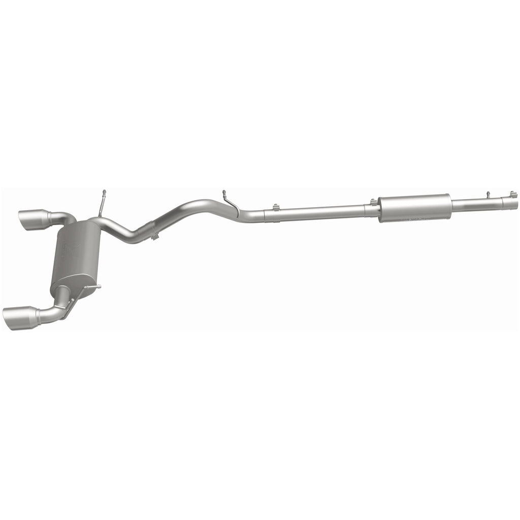 MagnaFlow Cat-Back 12-16 Jeep Wrangler GT 3.6L V6 Black Tips (19327)
