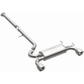 MagnaFlow Cat-Back 03-09 Nissan 350Z Street SS 2.5in Dual Split Rear Exit Polished 4.5in Tips (19342)