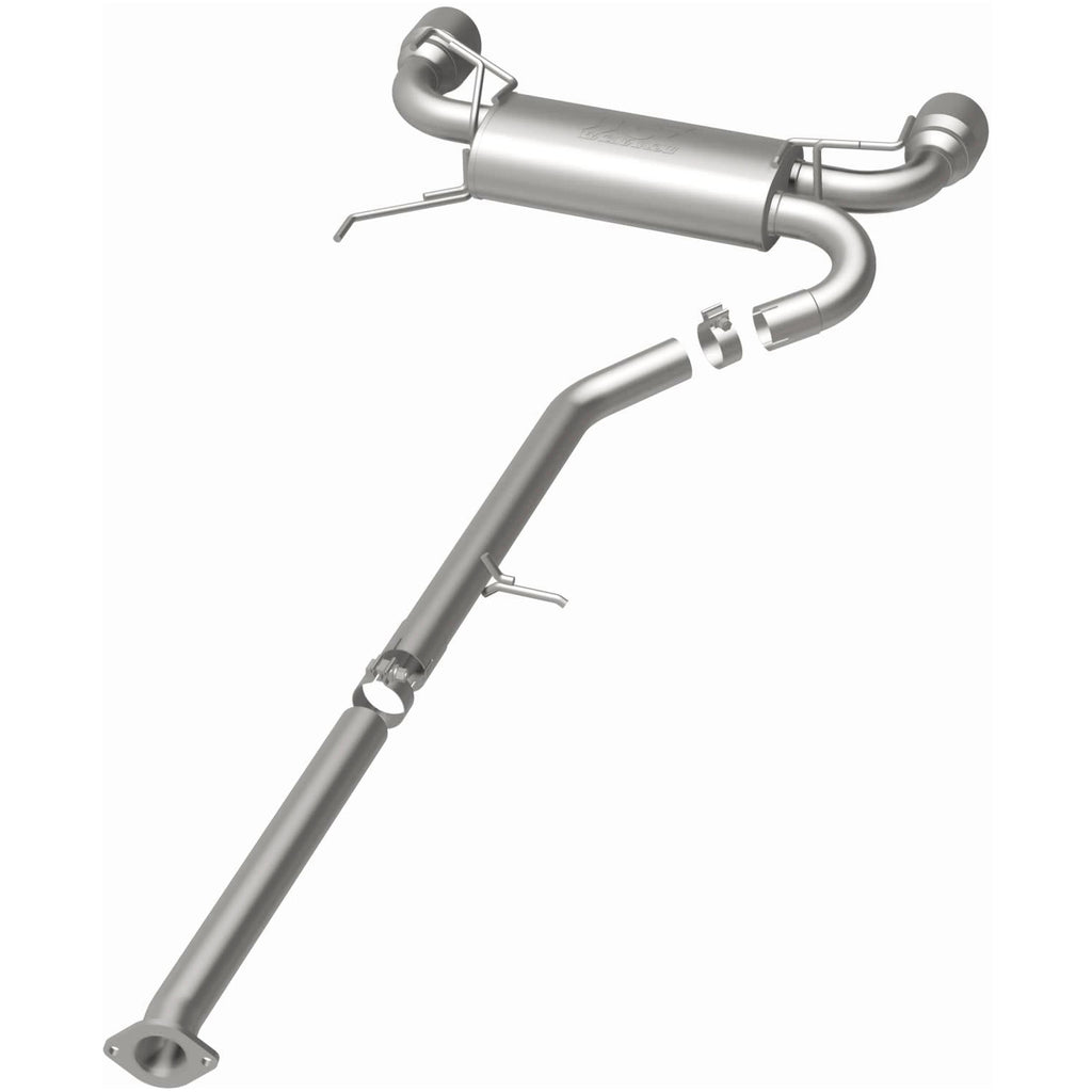 MagnaFlow Cat-Back 03-09 Nissan 350Z Street SS 2.5in Dual Split Rear Exit Polished 4.5in Tips (19342)