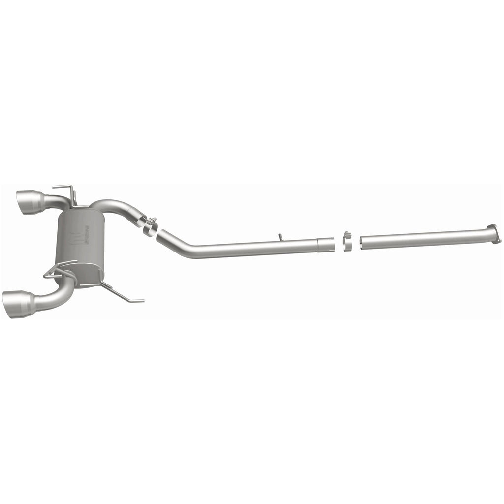 MagnaFlow Cat-Back 03-09 Nissan 350Z Street SS 2.5in Dual Split Rear Exit Polished 4.5in Tips (19342)