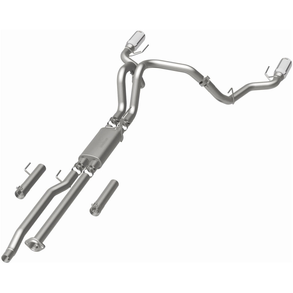 MagnaFlow SYS Cat-Back 2017 Ford F-150 Raptor 3.5L Dual 3in Tips (19346)