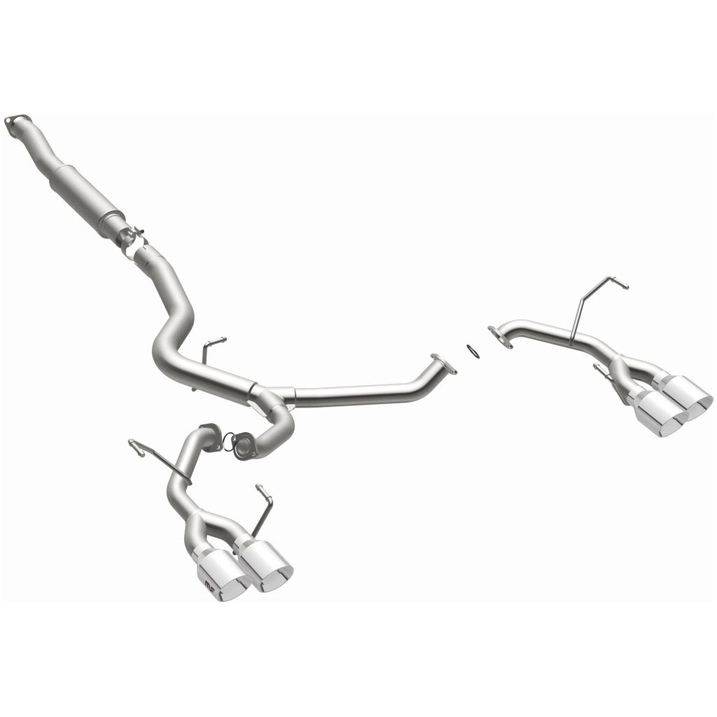 MagnaFlow SYS Cat-Back 15-17 Subaru WRX Sti 2.5L Polished 3in Tips (19361)