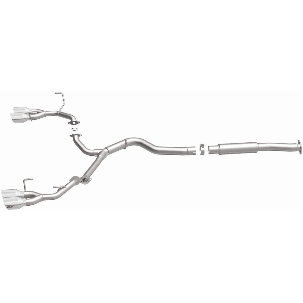 MagnaFlow SYS Cat-Back 15-17 Subaru WRX Sti 2.5L Polished 3in Tips (19361)