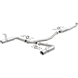 MagnaFlow 2016+ Honda Civic L4 1.5L Street Series Cat-Back Exhaust w/ Polished Tips (19365)