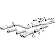 Load image into Gallery viewer, MagnaFlow 2017+ Dodge Challenger 409 SS Polished 3in Quad Tips Cat-Back Exhaust (19367)