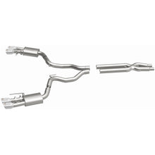 Load image into Gallery viewer, MagnaFlow SYS Cat-Back 2018 Ford Mustang GT 5.0L Competition Dual Exit Polished 4in Tips (19368)