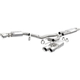 MagnaFlow SYS Cat-Back 2018 Ford Mustang GT 5.0L Street Dual Exit Polished 4in Tips (19370)
