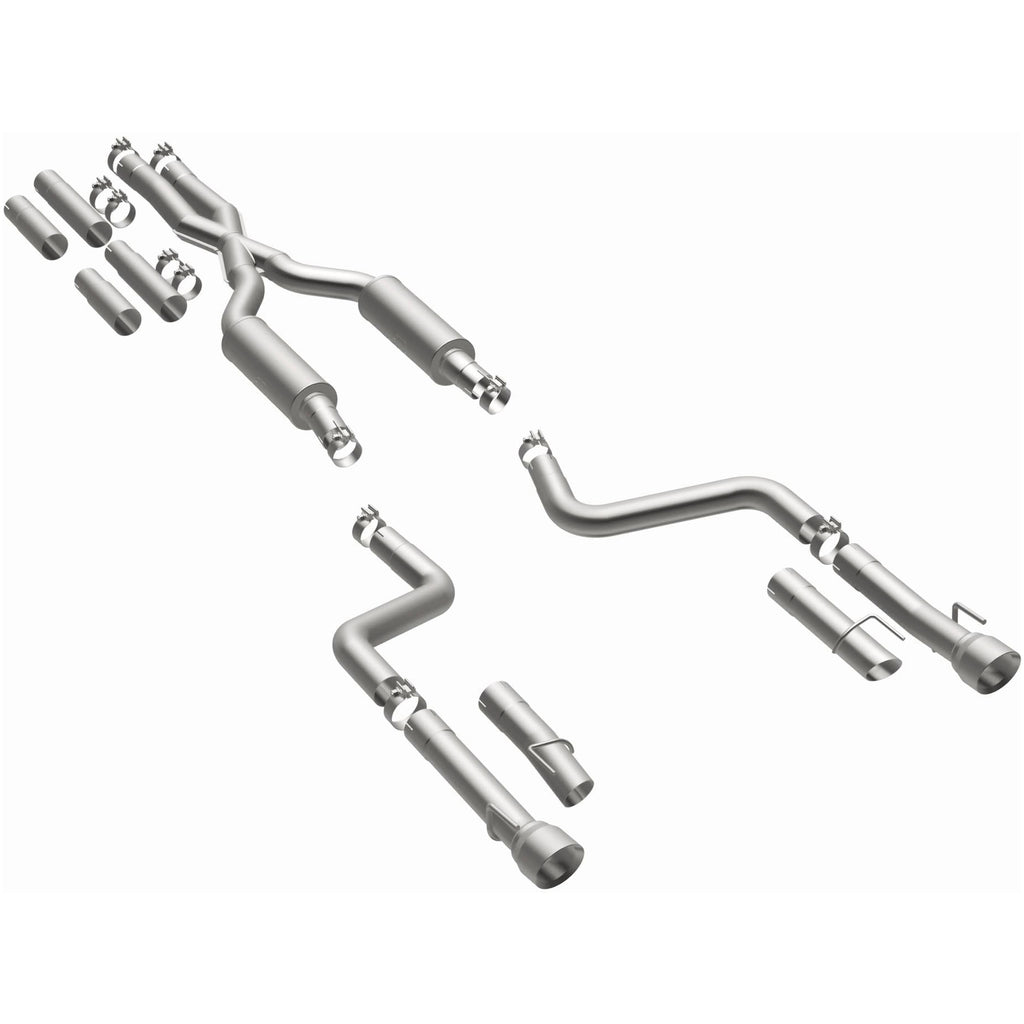MagnaFlow 2017+ Dodge Charger 409 SS Polished 3in Quad Tips Cat-Back Exhaust (19371)