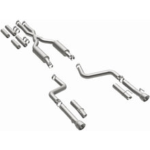 Load image into Gallery viewer, MagnaFlow 2017+ Dodge Charger 409 SS Polished 3in Quad Tips Cat-Back Exhaust (19371)