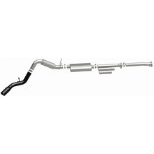 Load image into Gallery viewer, MagnaFlow 11-19 GM 2500/3500 6.0L 4in Single Passenger Side Rear Exit Cat-Back Exhaust w/Black Tips (19376)