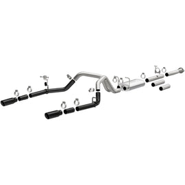 MagnaFlow 11-19 Chevrolet Silverado 2500/3500 HD V8-6.0L Dual Split Cat-Back Exhaust w/Black Tips (19377)