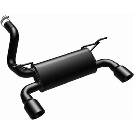 MagnaFlow 2018+ Jeep Wrangler 3.6L Dual Black Tip Axle-Back Exhaust (19388)