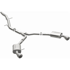 MagnaFlow 18-19 Audi A5 Dual Exit Polished Stainless CatBack Exhaust - 3in Main Piping Diameter (19390)