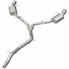 Load image into Gallery viewer, MagnaFlow 18-19 Audi A5 Dual Exit Polished Stainless CatBack Exhaust - 3in Main Piping Diameter (19390)