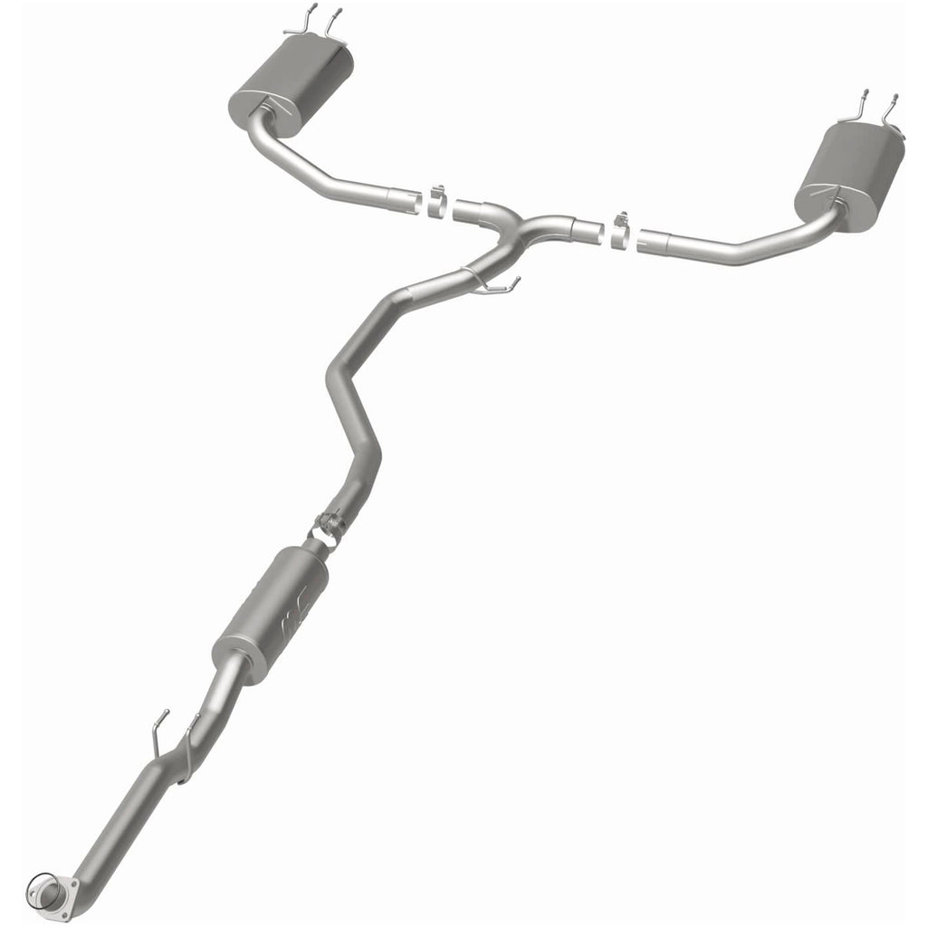 MagnaFlow CatBack 2018 Honda Accord L4 2.0LGAS 2.5in Dual Outlet Stainless Street Series Exhaust (19393)