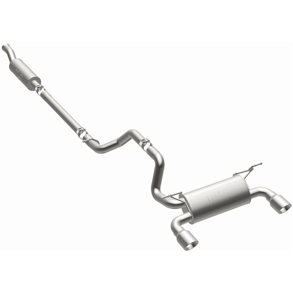 MagnaFlow 2018+ Jeep Wrangler 3.6L 409 SS Dual Split Rear Exit Polished Tips Cat-Back Exhaust (19416)