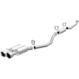 MagnaFlow CatBack 17-18 Honda Civic L4 1.5LGAS Dual Exit Polished Stainless Exhaust (19420)