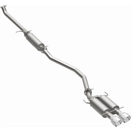 MagnaFlow CatBack 17-18 Honda Civic L4 1.5LGAS Dual Exit Polished Stainless Exhaust (19420)