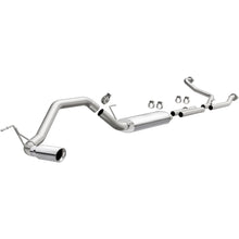 Load image into Gallery viewer, MagnaFlow CatBack 07-15 Nissan Titan V8 LGAS/LFLEX Single MF Polished Stainless Exhaust (19421)