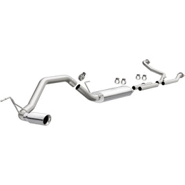 MagnaFlow CatBack 07-15 Nissan Titan V8 LGAS/LFLEX Single MF Polished Stainless Exhaust (19421)