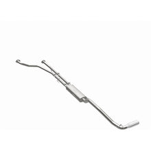 Load image into Gallery viewer, MagnaFlow CatBack 07-15 Nissan Titan V8 LGAS/LFLEX Single MF Polished Stainless Exhaust (19421)