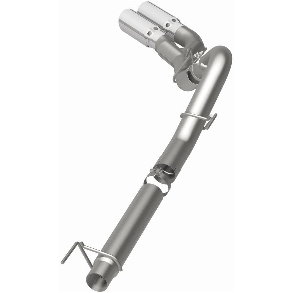 MagnaFlow CatBack 2018 Ford F-150 V6-3.0L Dual Exit Polished Stainless Exhaust - MF Series (19422)