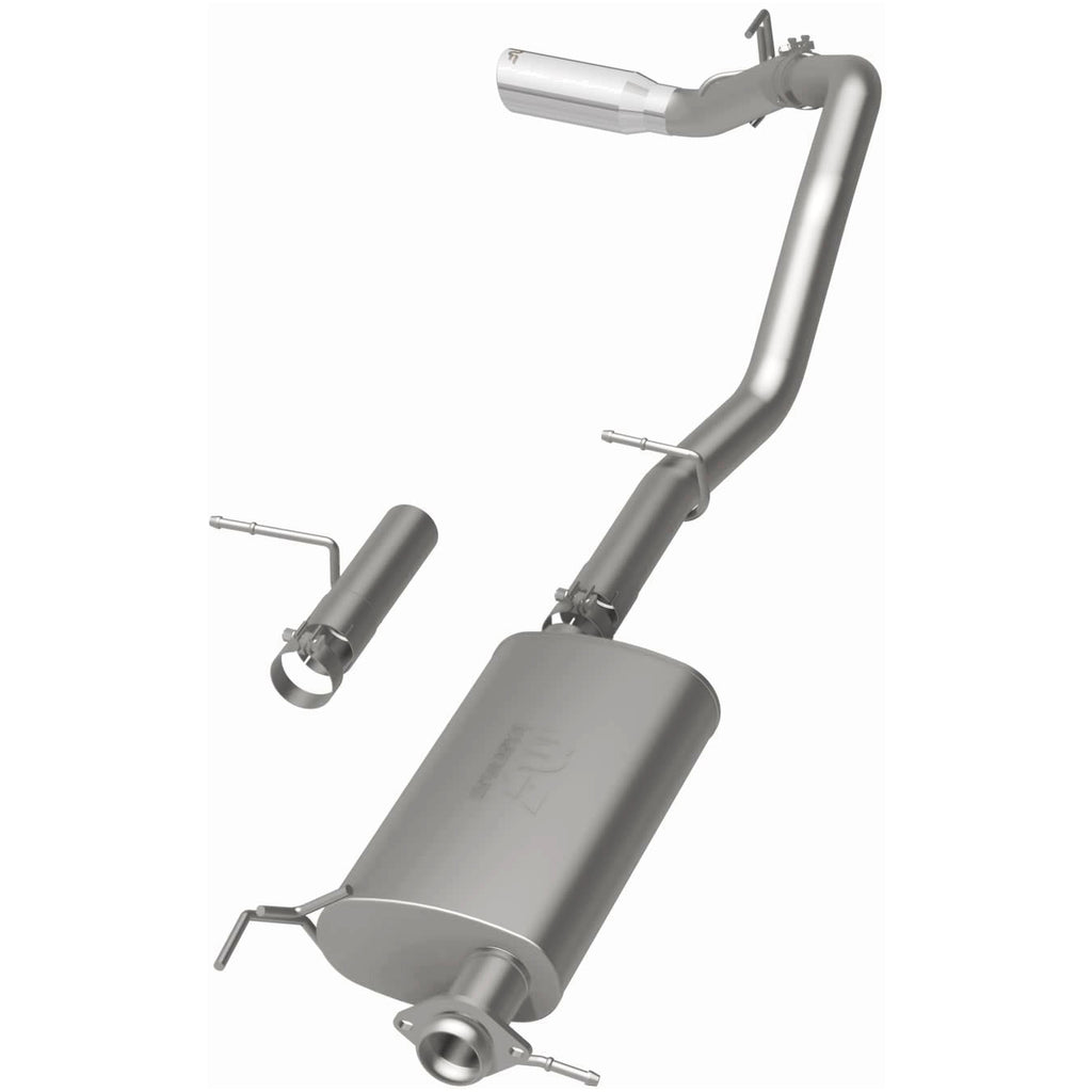 MagnaFlow CatBack 18-19 Ford Expedition V6 3.5L Gas 3in Polished Stainless Exhaust (19424)