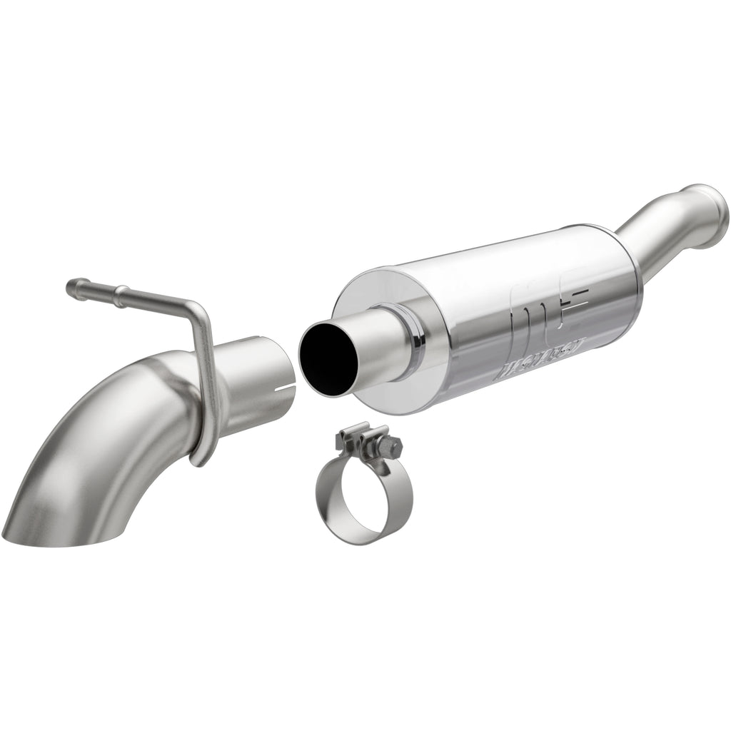 MagnaFlow 18-19 Jeep Wrangler 3.6L 2.5in Turndown Exit Stainless Steel Cat-Back Exhaust (19431)