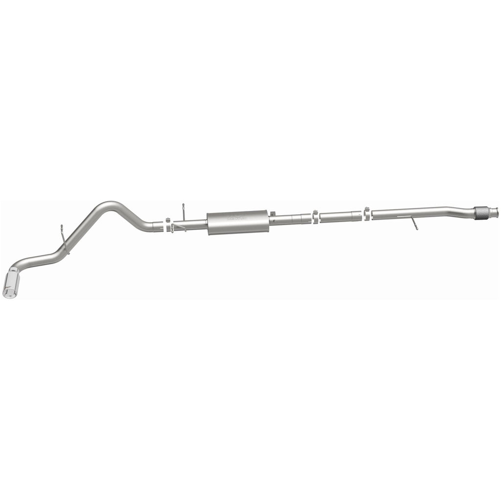 MagnaFlow 2019 Chevy Silverado 1500 V8 5.3L / V6 4.3L Street Series Cat-Back Exhaust w/ Polished Tip (19469)