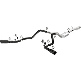 MagnaFlow 2019 Chevy Silverado 1500 V8 5.3L Street Series Dual Split Exit Exhaust w/ Black Tips (19474)