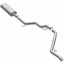 MagnaFlow 2020 Jeep Gladiator 2.5in Rock Crawler Series Single Rear Exit SS Cat-Back Exhaust w/o Tip (19486)