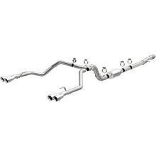 Load image into Gallery viewer, MagnaFlow 2019 Chevrolet Silverado 1500 Quad Exit Polished Stainless Cat-Back Exhaust (19489)