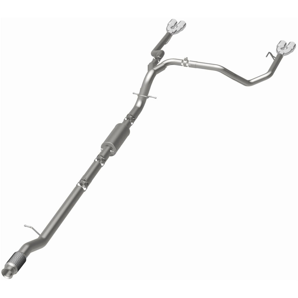 MagnaFlow 2019 Chevrolet Silverado 1500 Quad Exit Polished Stainless Cat-Back Exhaust (19489)
